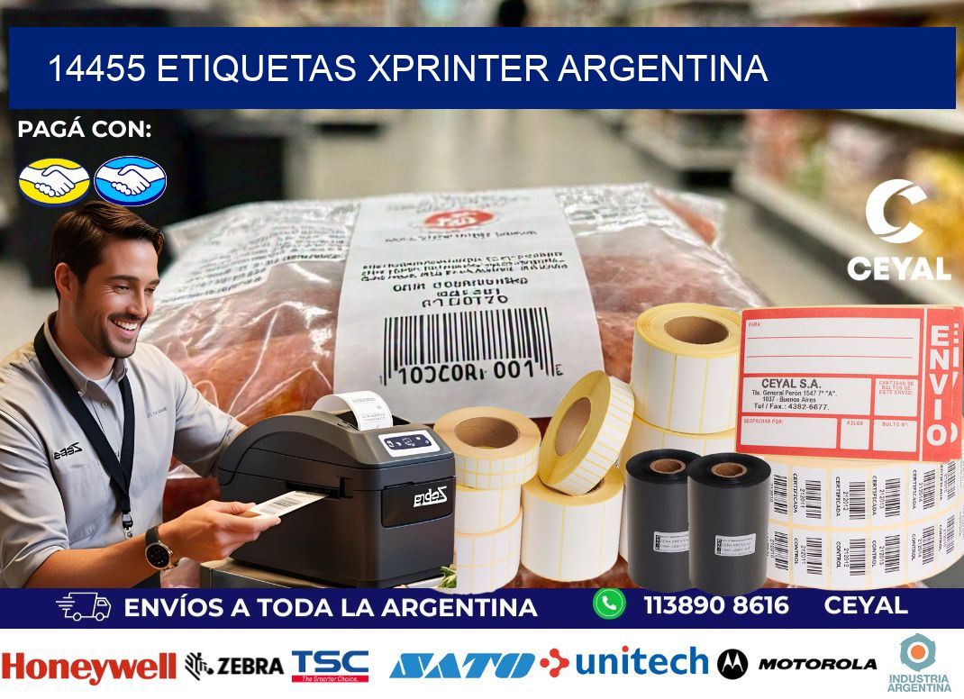14455 etiquetas xprinter argentina
