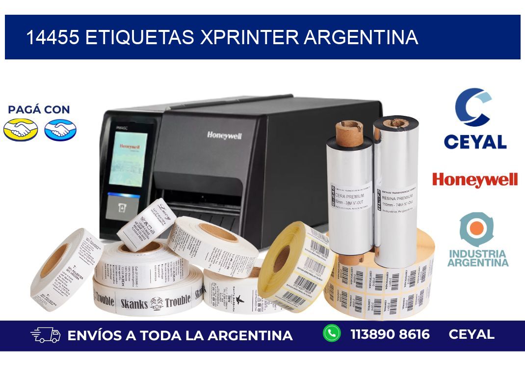 14455 etiquetas xprinter argentina