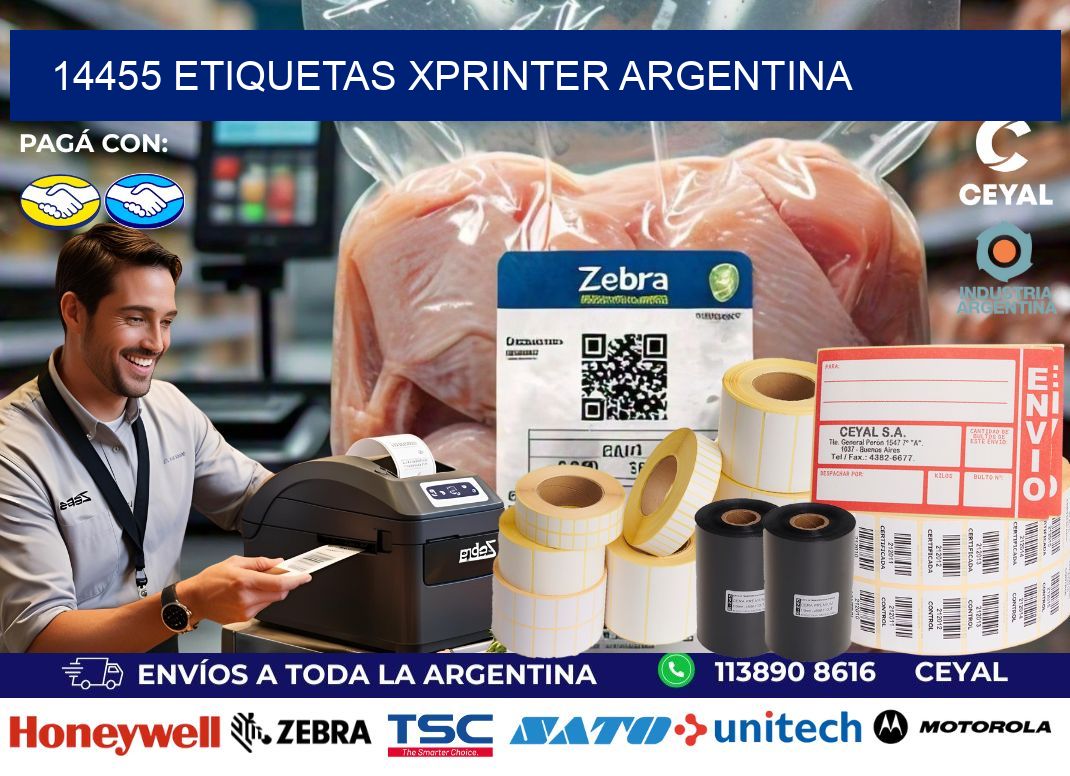 14455 etiquetas xprinter argentina