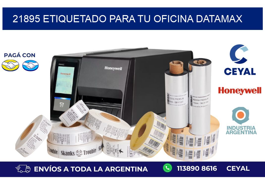 21895 ETIQUETADO PARA TU OFICINA DATAMAX