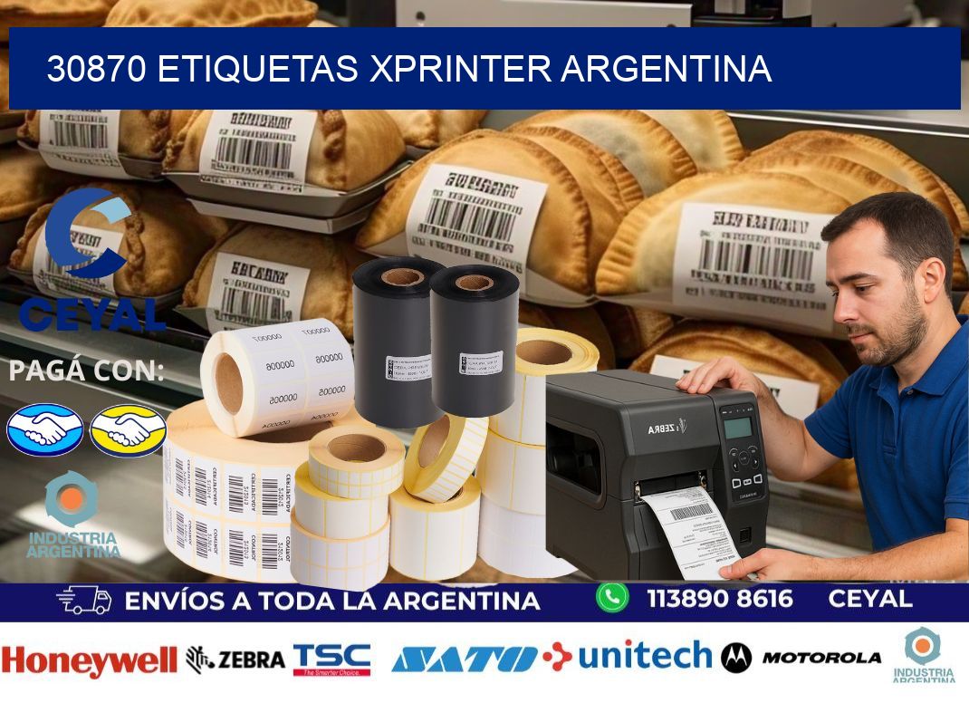 30870 etiquetas xprinter argentina