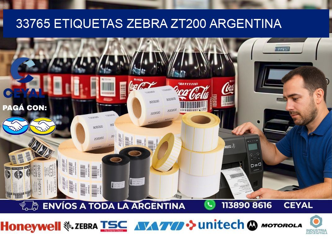 33765 etiquetas zebra zt200 argentina