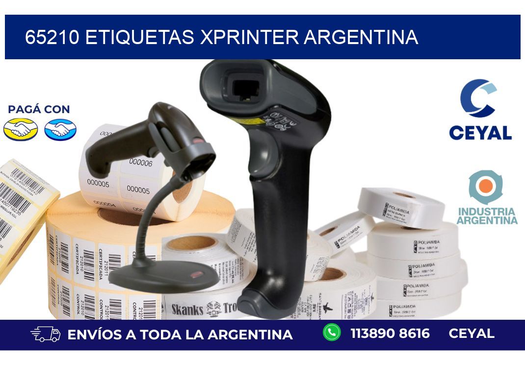 65210 etiquetas xprinter argentina