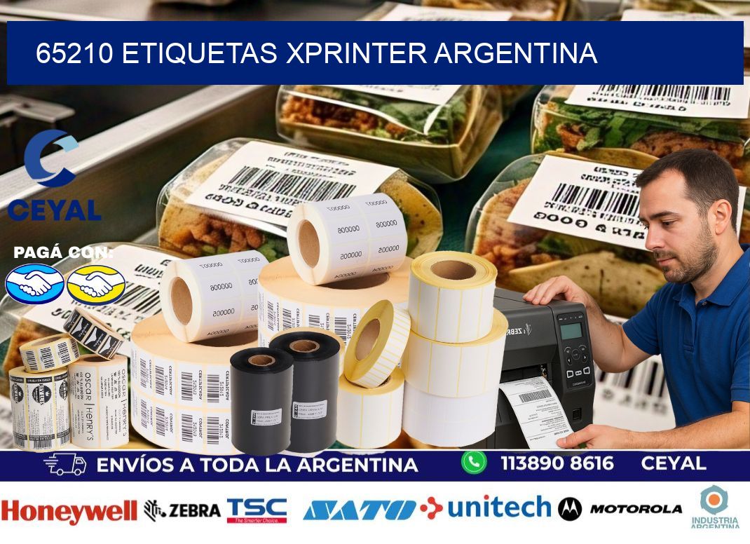65210 etiquetas xprinter argentina