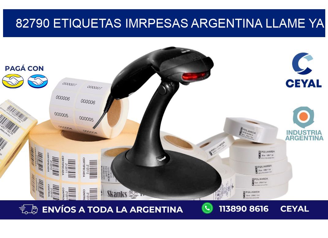 82790 etiquetas imrpesas argentina LLAME YA!