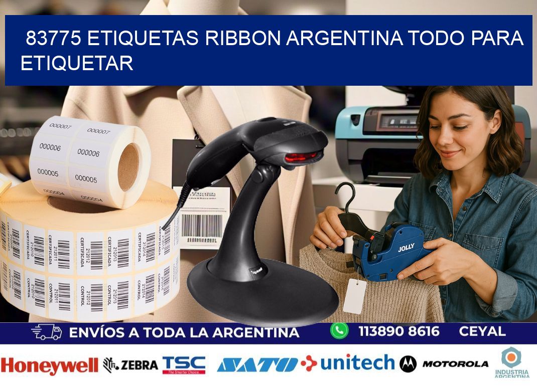 83775 etiquetas ribbon argentina TODO PARA ETIQUETAR