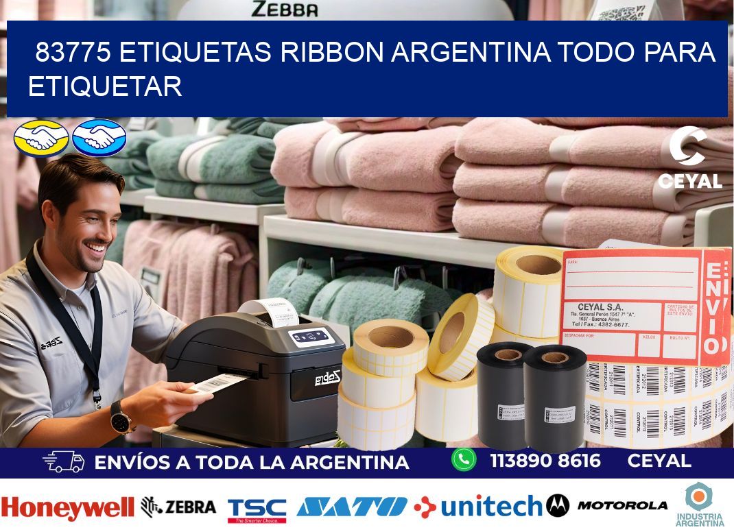 83775 etiquetas ribbon argentina TODO PARA ETIQUETAR