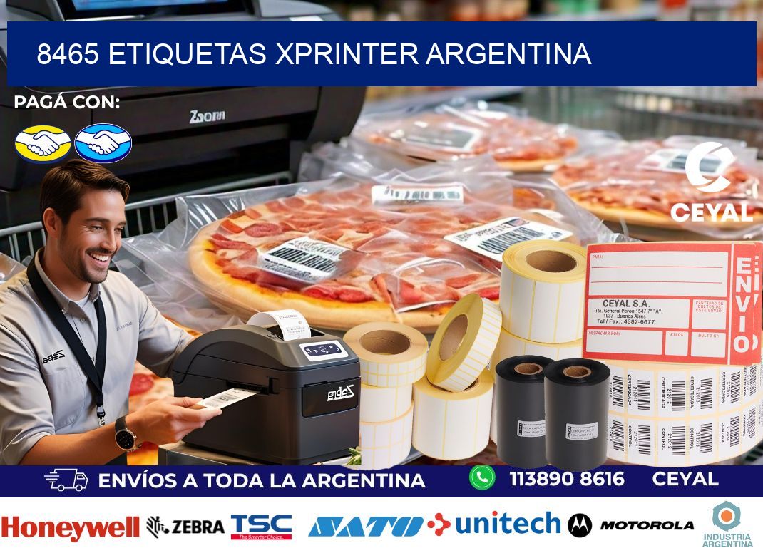 8465 etiquetas xprinter argentina