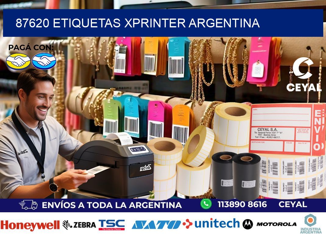 87620 etiquetas xprinter argentina