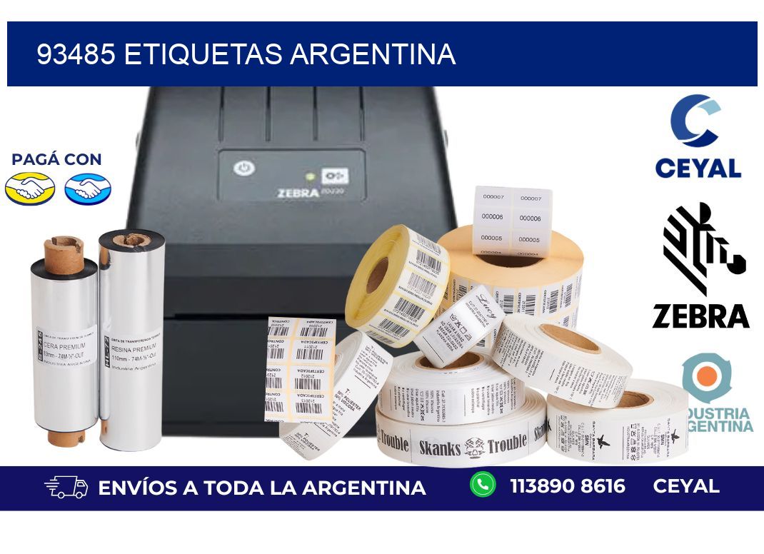 93485 etiquetas argentina