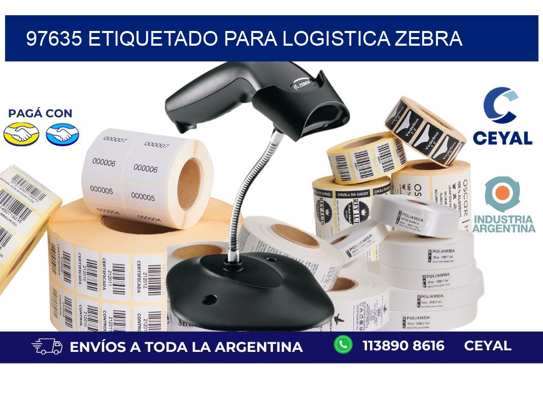 97635 ETIQUETADO PARA LOGISTICA ZEBRA