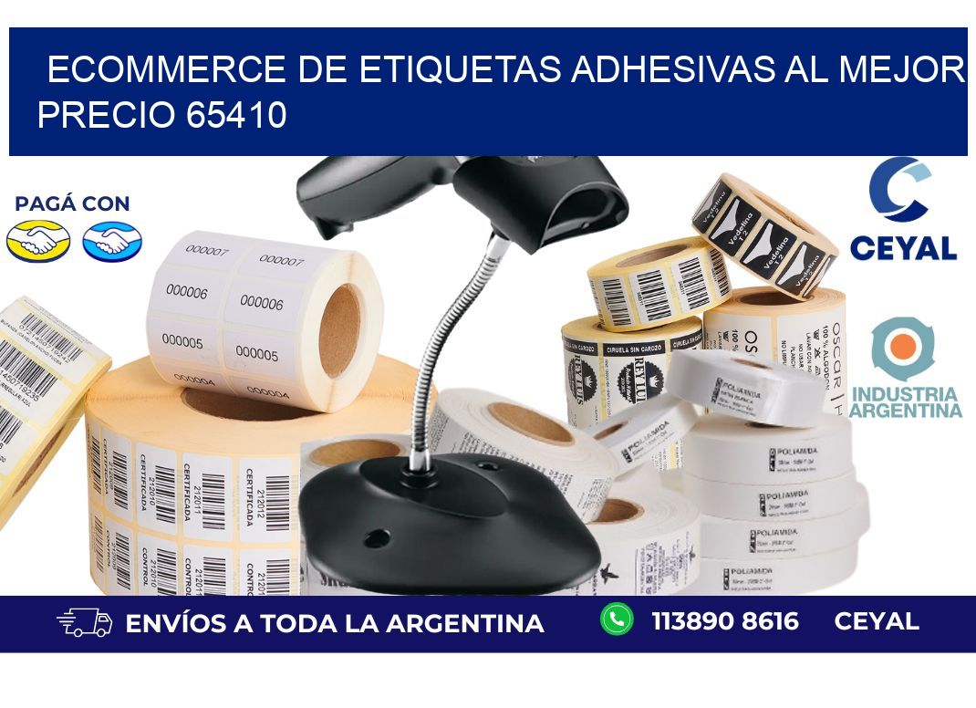 Ecommerce de Etiquetas Adhesivas al Mejor Precio 65410