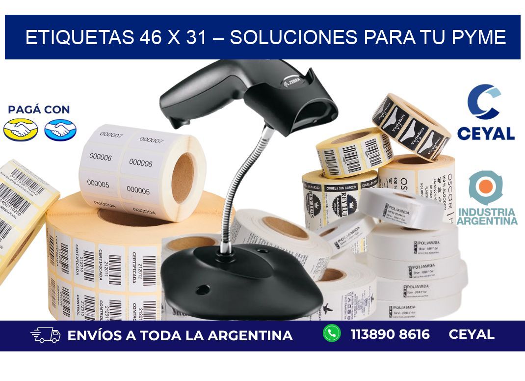 Etiquetas 46 x 31 – Soluciones para tu Pyme