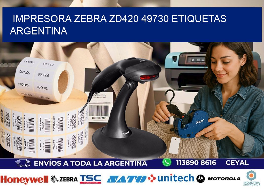 Impresora zebra zd420 49730 etiquetas argentina