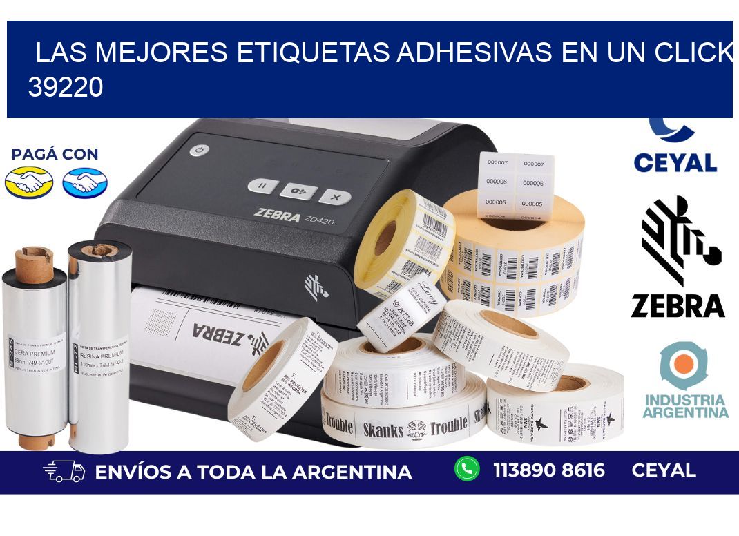 Las Mejores Etiquetas Adhesivas en un Click 39220