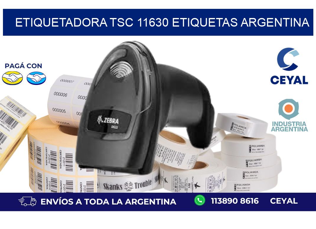 etiquetadora tsc 11630 etiquetas argentina