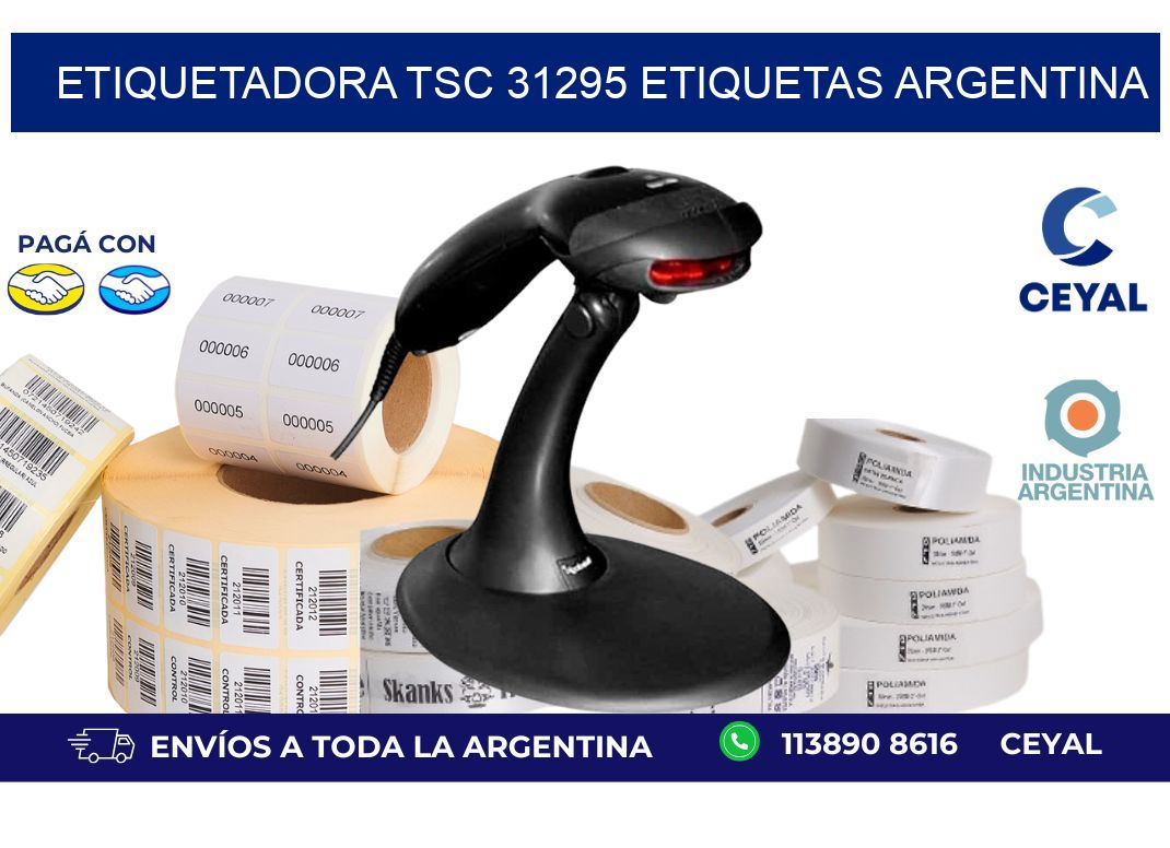 etiquetadora tsc 31295 etiquetas argentina