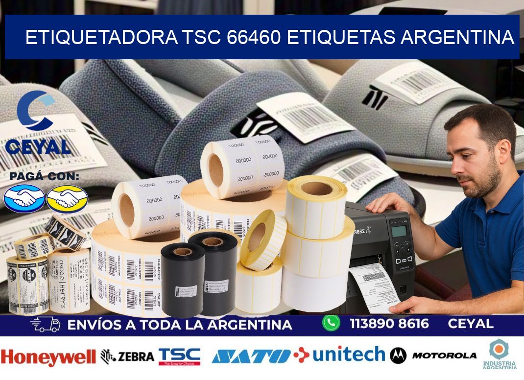 etiquetadora tsc 66460 etiquetas argentina