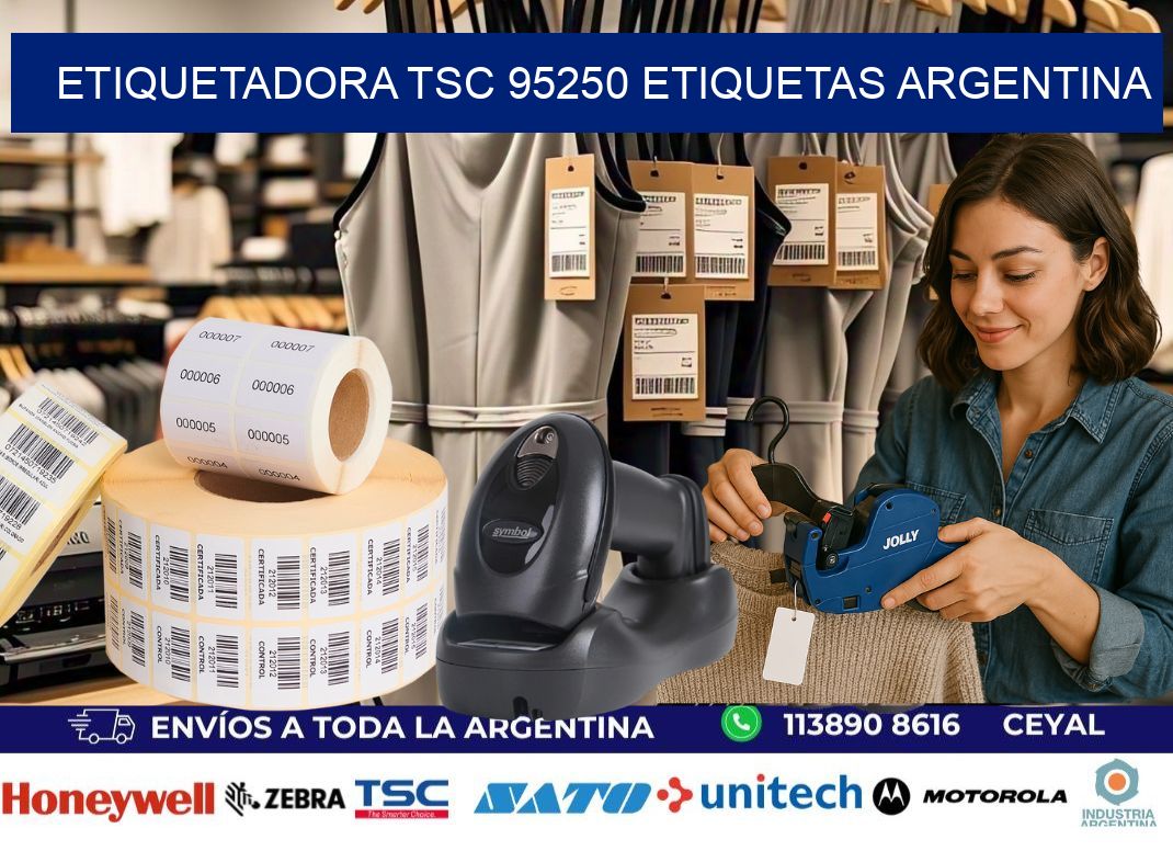 etiquetadora tsc 95250 etiquetas argentina