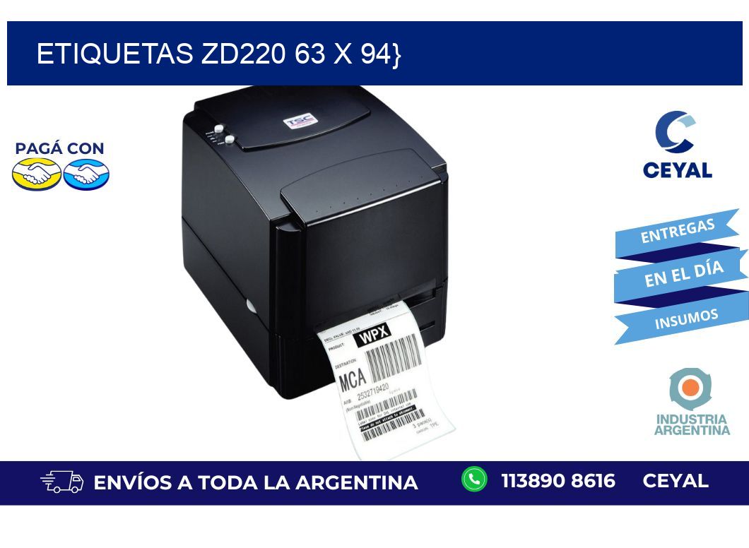 etiquetas zd220 63 x 94}
