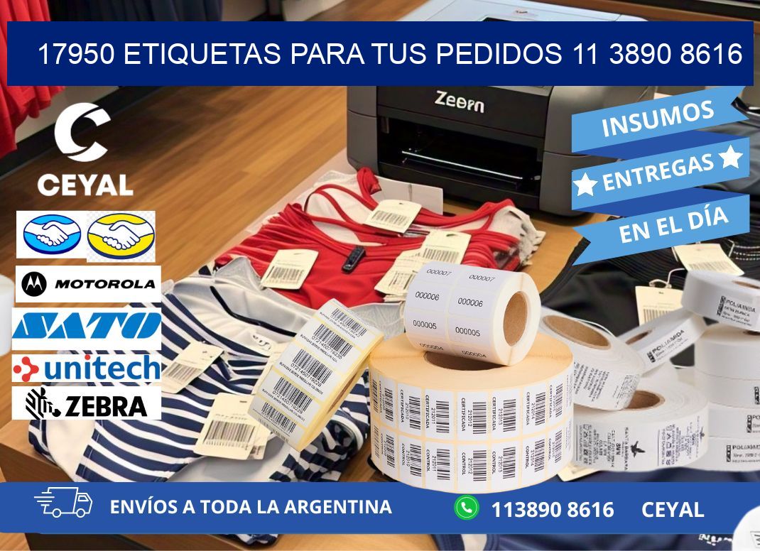 17950 ETIQUETAS PARA TUS PEDIDOS 11 3890 8616
