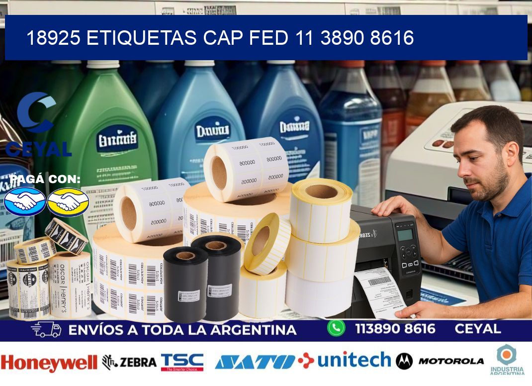 18925 ETIQUETAS CAP FED 11 3890 8616
