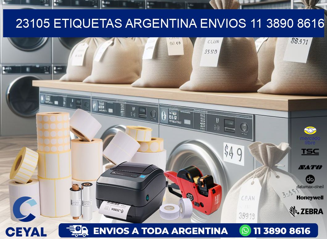 23105 ETIQUETAS ARGENTINA ENVIOS 11 3890 8616