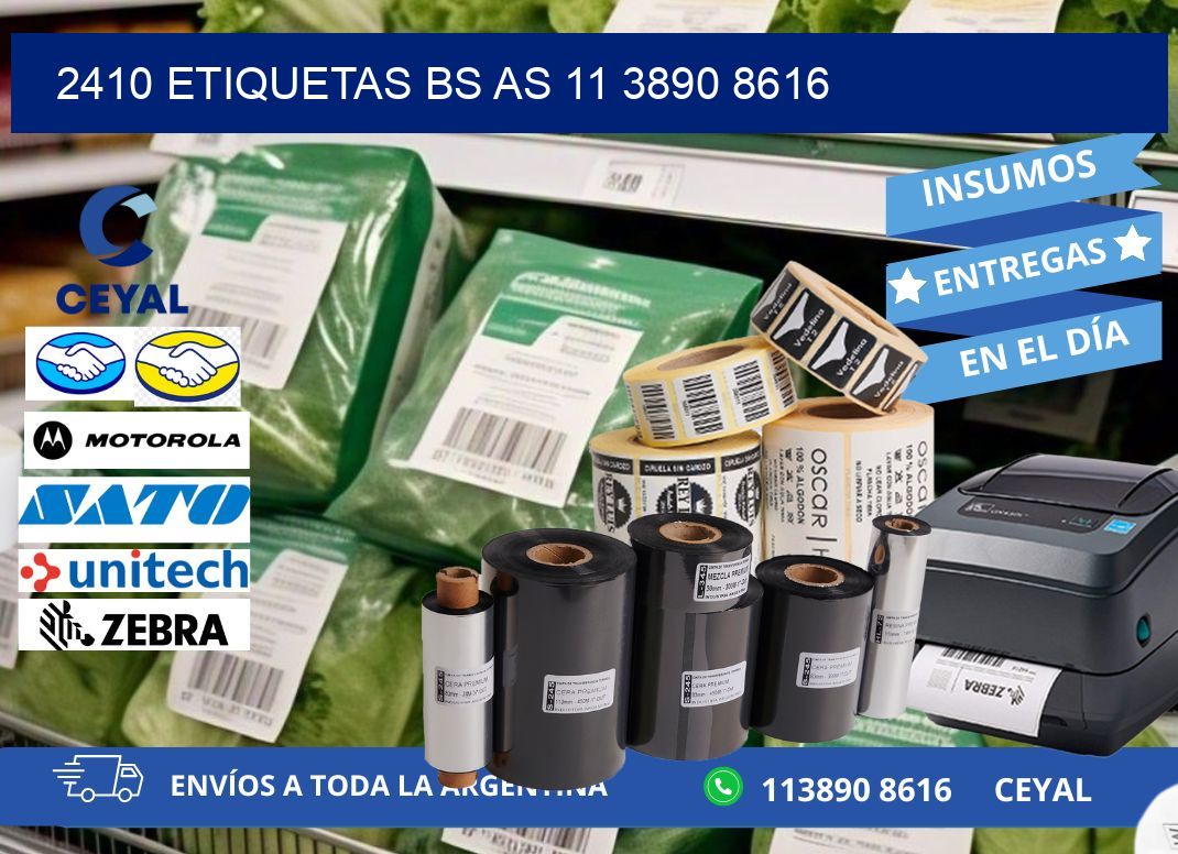 2410 ETIQUETAS BS AS 11 3890 8616