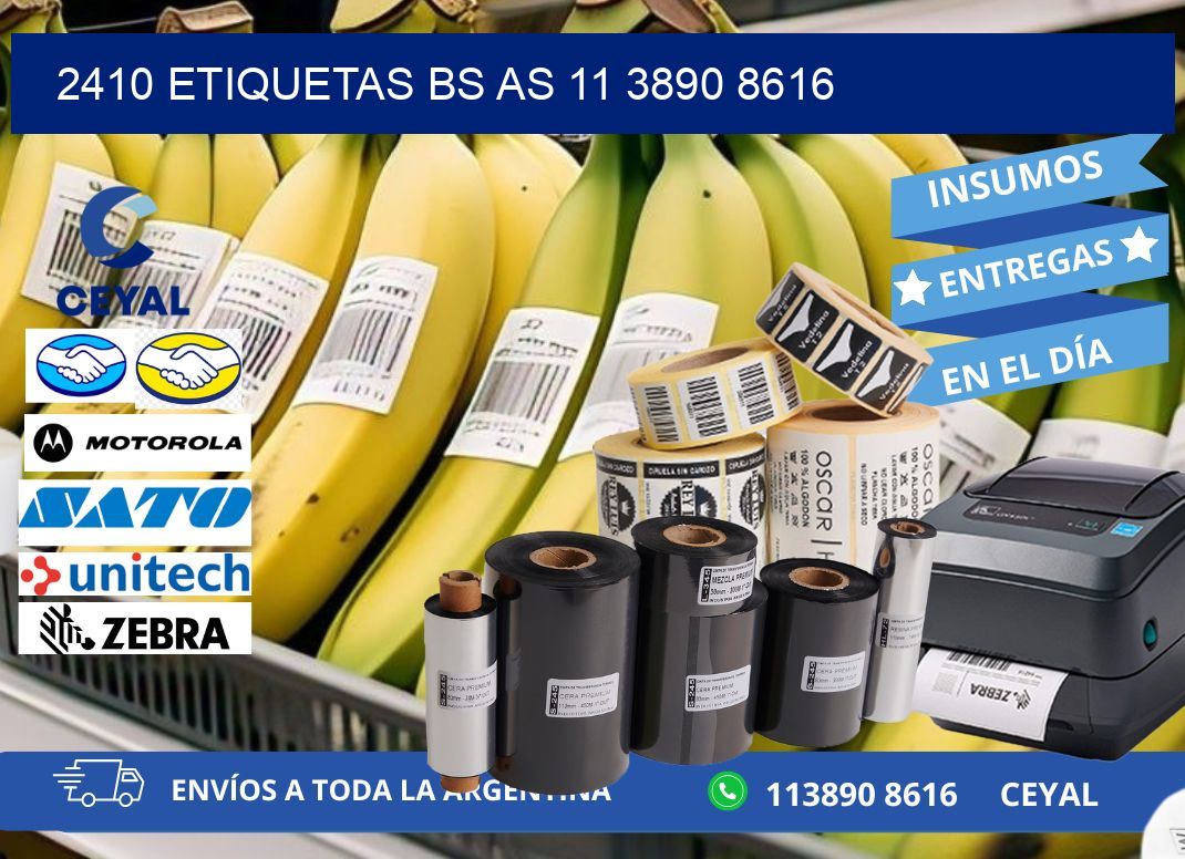 2410 ETIQUETAS BS AS 11 3890 8616