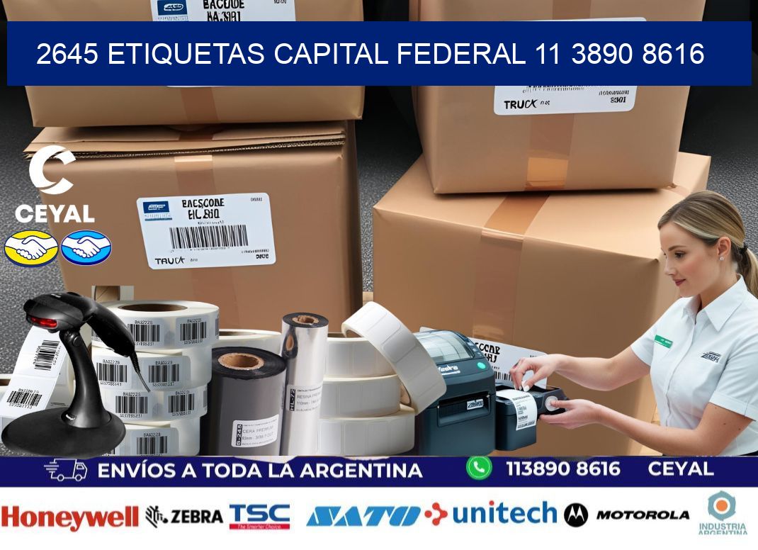 2645 ETIQUETAS CAPITAL FEDERAL 11 3890 8616