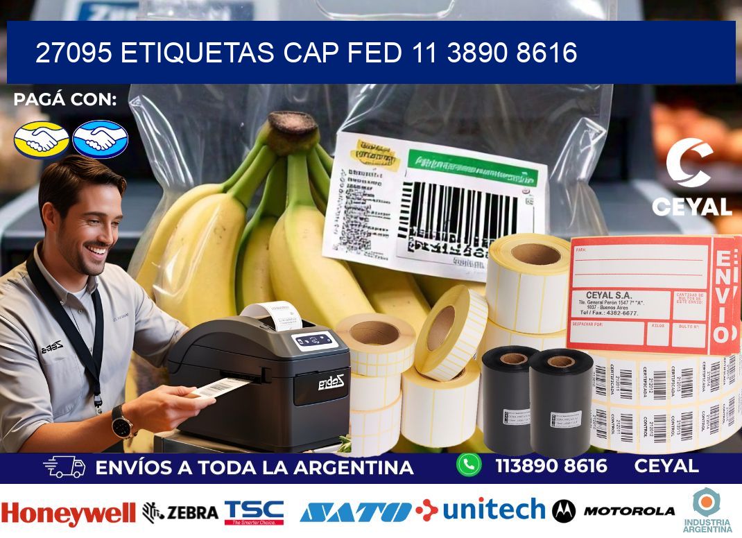 27095 ETIQUETAS CAP FED 11 3890 8616