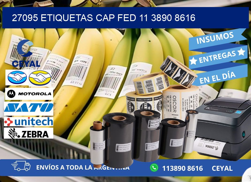27095 ETIQUETAS CAP FED 11 3890 8616