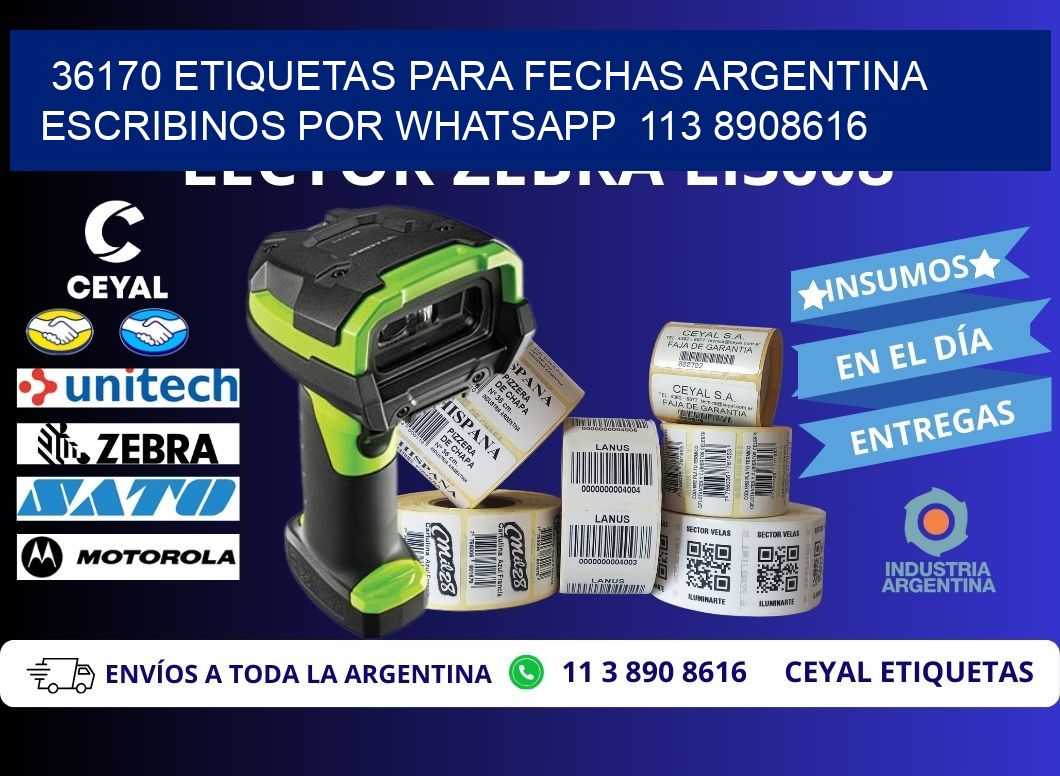 36170 ETIQUETAS PARA FECHAS ARGENTINA ESCRIBINOS POR WHATSAPP  113 8908616