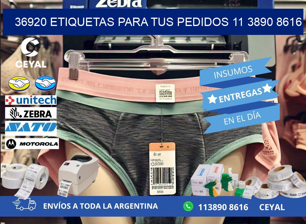 36920 ETIQUETAS PARA TUS PEDIDOS 11 3890 8616