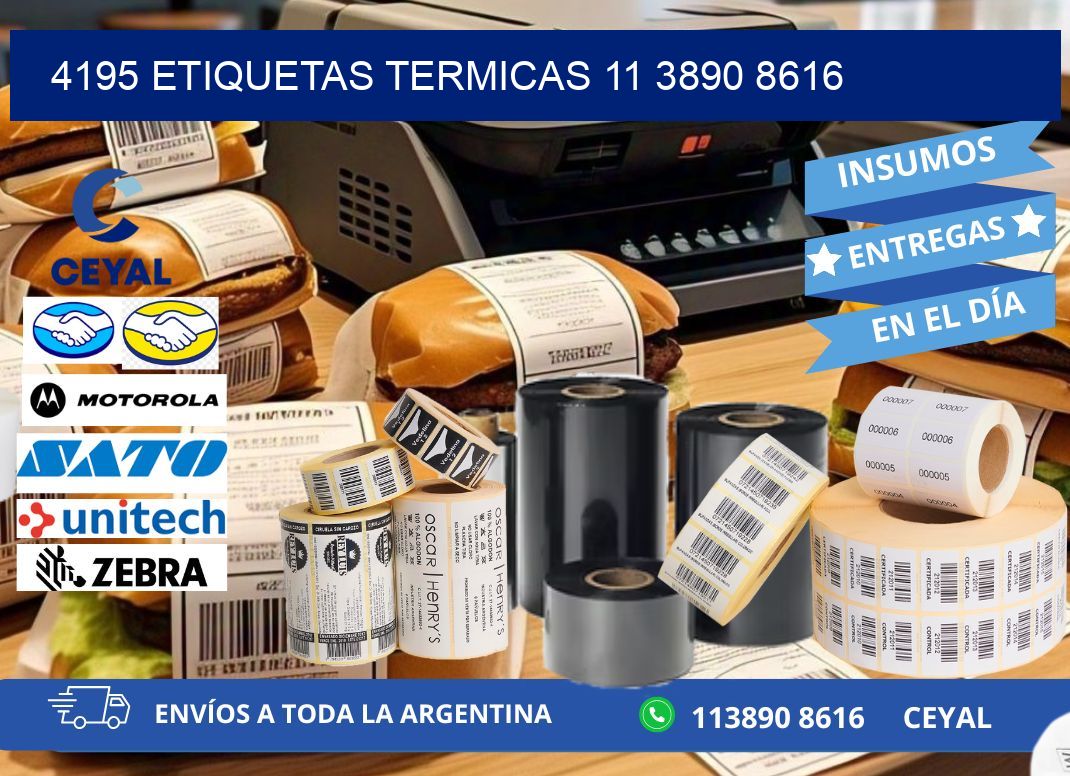 4195 ETIQUETAS TERMICAS 11 3890 8616