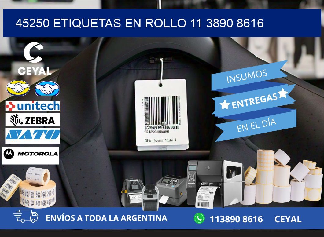 45250 ETIQUETAS EN ROLLO 11 3890 8616