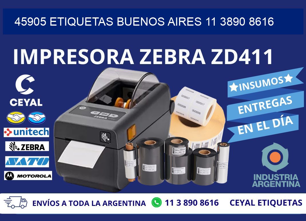 45905 ETIQUETAS BUENOS AIRES 11 3890 8616