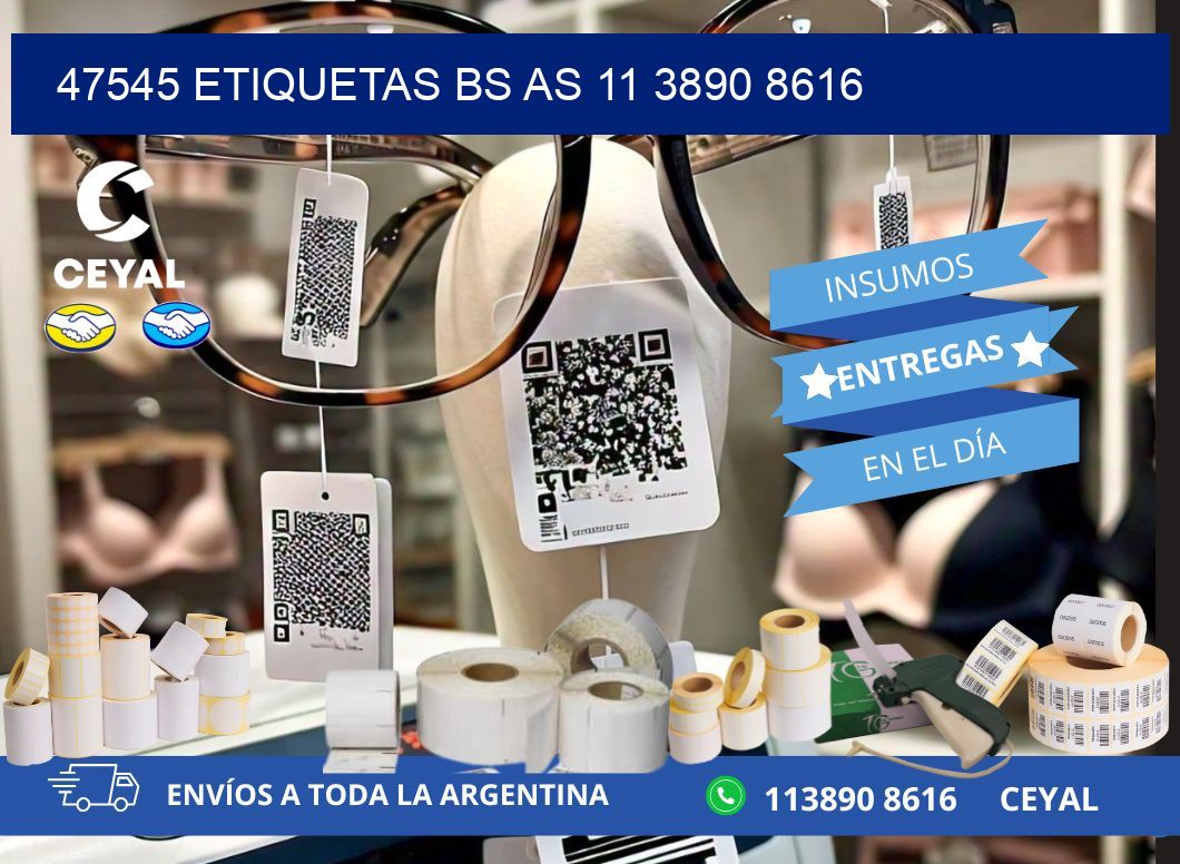 47545 ETIQUETAS BS AS 11 3890 8616
