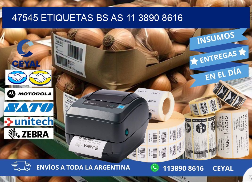 47545 ETIQUETAS BS AS 11 3890 8616