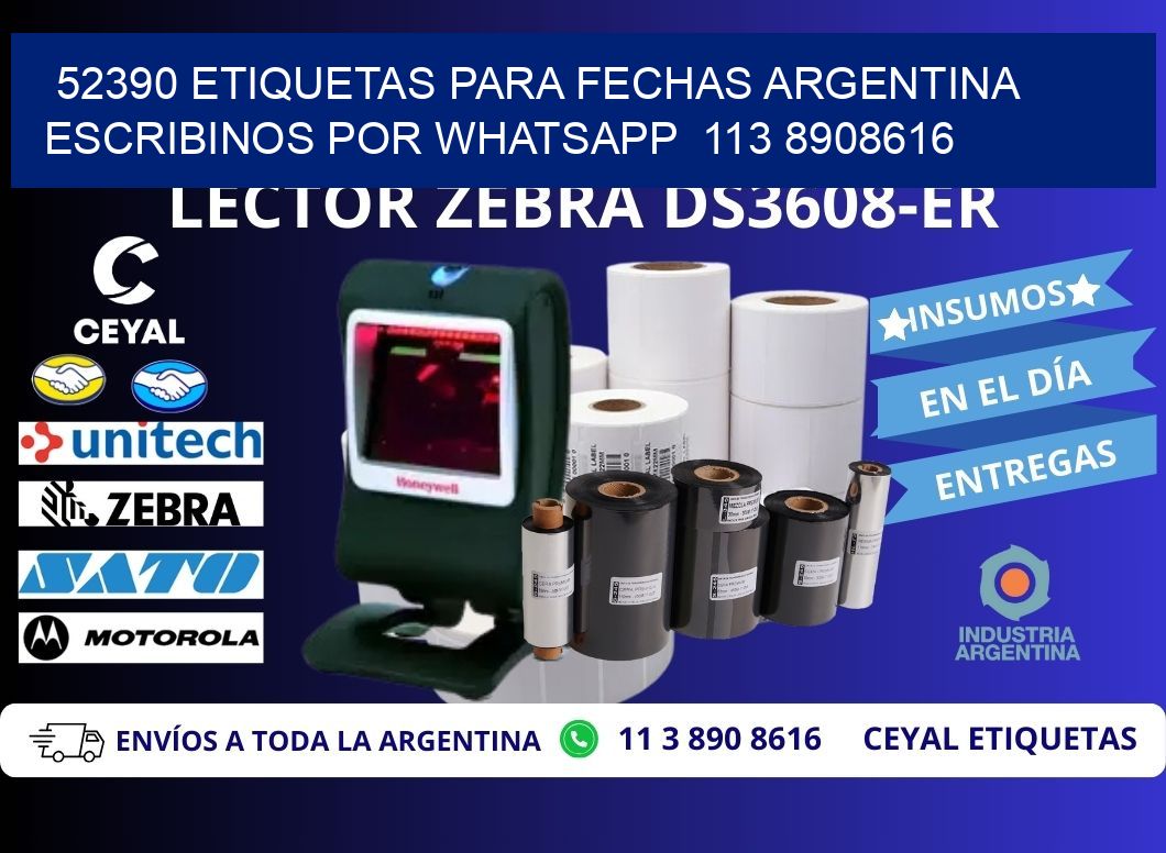 52390 ETIQUETAS PARA FECHAS ARGENTINA ESCRIBINOS POR WHATSAPP  113 8908616