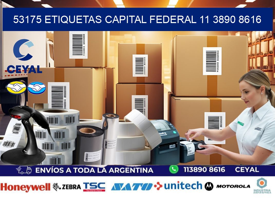 53175 ETIQUETAS CAPITAL FEDERAL 11 3890 8616