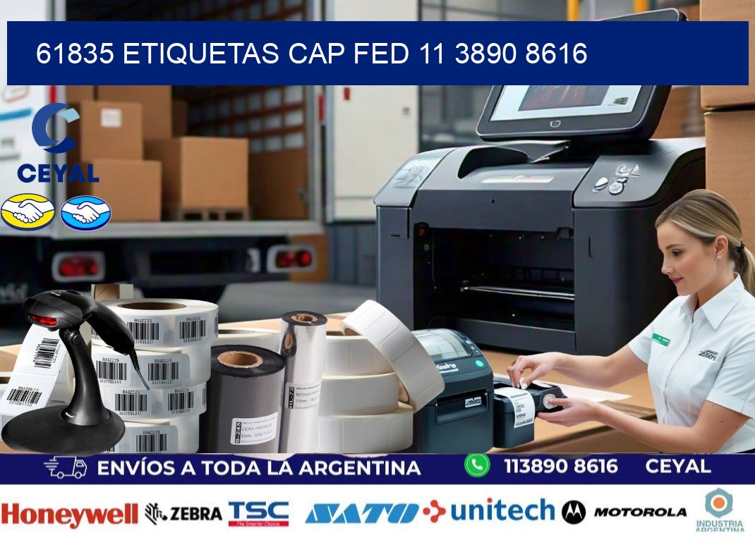 61835 ETIQUETAS CAP FED 11 3890 8616