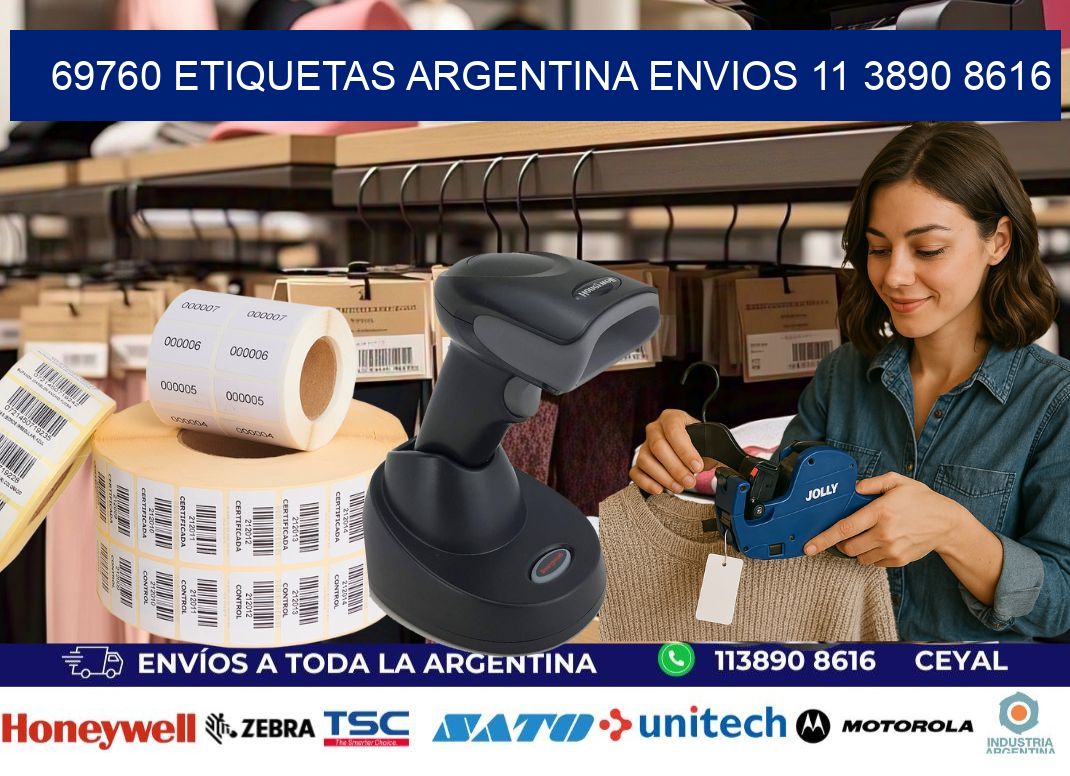 69760 ETIQUETAS ARGENTINA ENVIOS 11 3890 8616