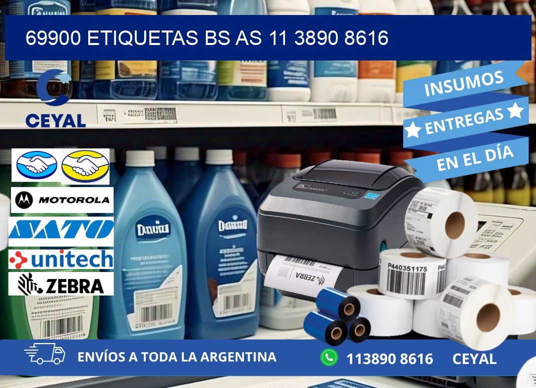 69900 ETIQUETAS BS AS 11 3890 8616