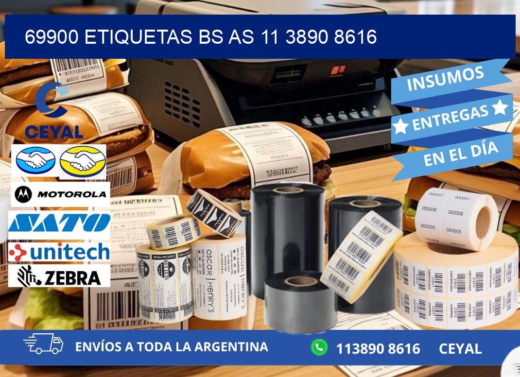 69900 ETIQUETAS BS AS 11 3890 8616