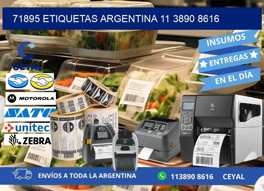 71895 ETIQUETAS ARGENTINA 11 3890 8616