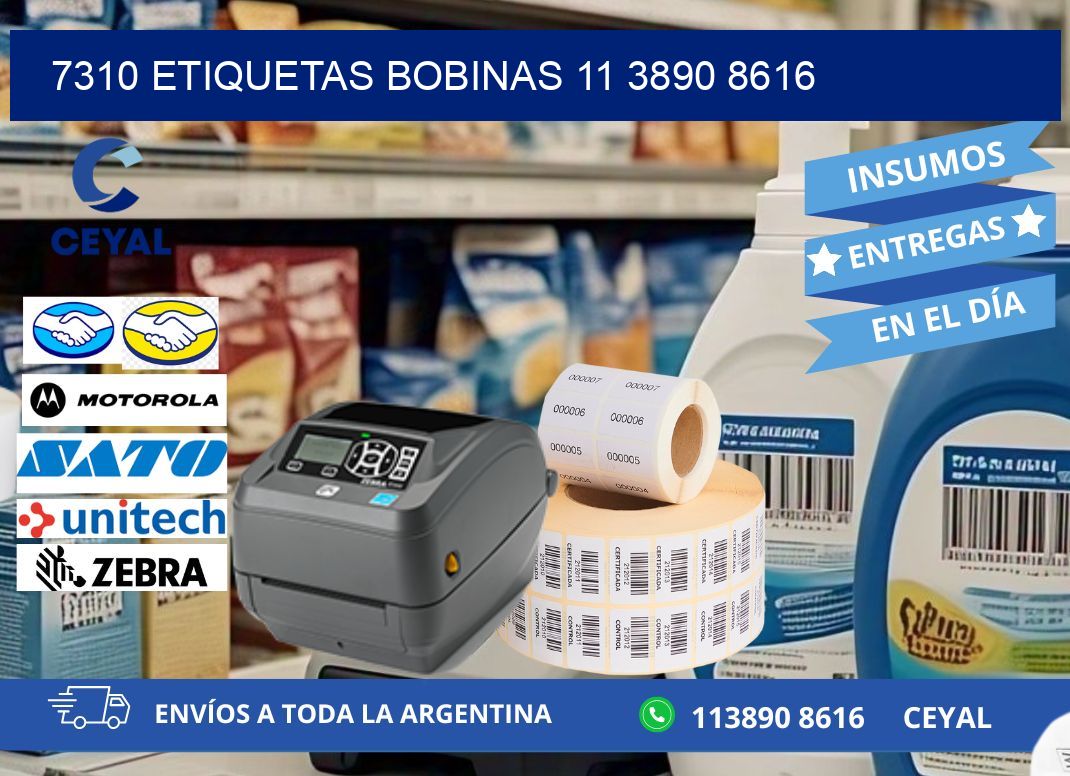7310 ETIQUETAS BOBINAS 11 3890 8616