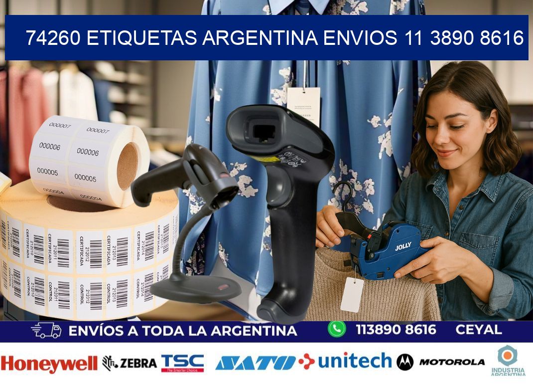 74260 ETIQUETAS ARGENTINA ENVIOS 11 3890 8616