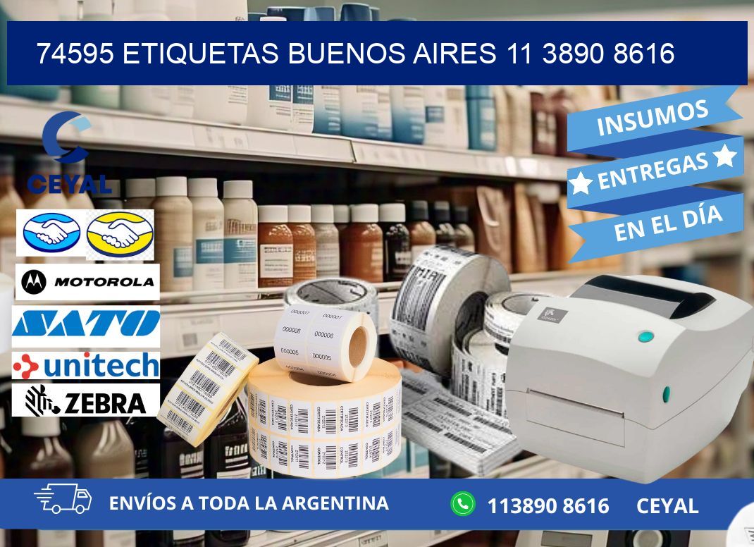 74595 ETIQUETAS BUENOS AIRES 11 3890 8616