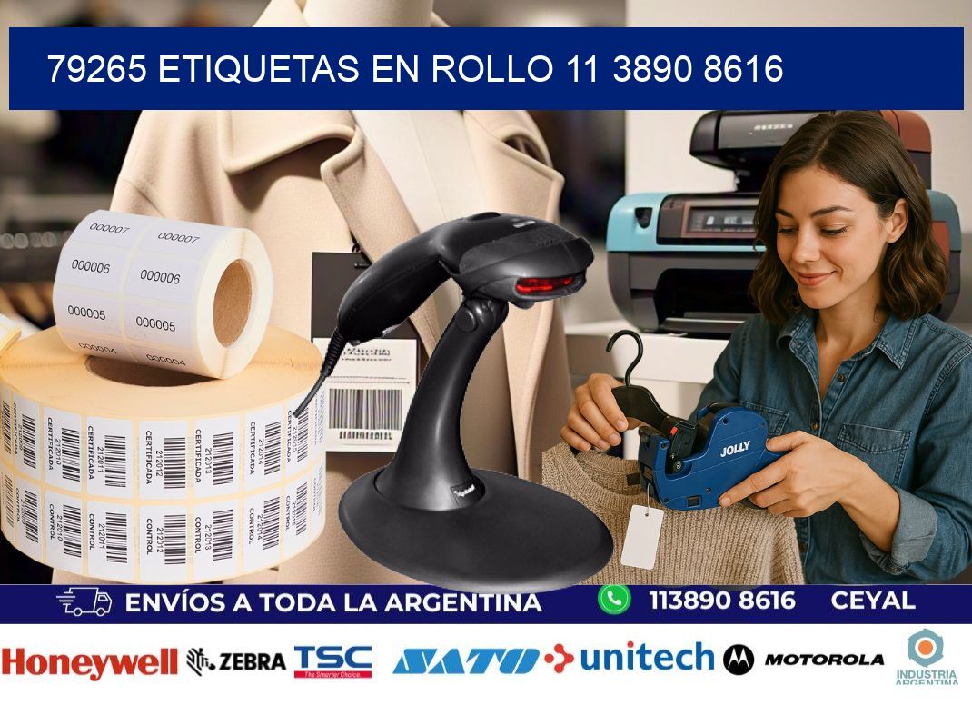 79265 ETIQUETAS EN ROLLO 11 3890 8616
